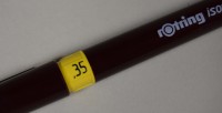 Rotring, Tuschefller isograph 0,35 mm - Ausfhrung 1999