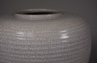 Silberdistel (?); Vase