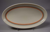 De Sphinx (Petrus Regout), Service Boudewijn, Vorlegeplatte oval