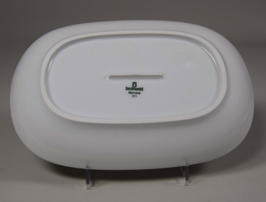 Schnwald, tableware 711; oval serving platter