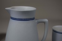 drinking set, jug and four mugs