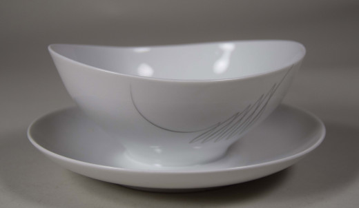 Eschenbach, tableware Larissa, gravy boat with att. underplate