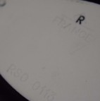 Revol, Service Froisses Noire, Unterteller Espresso