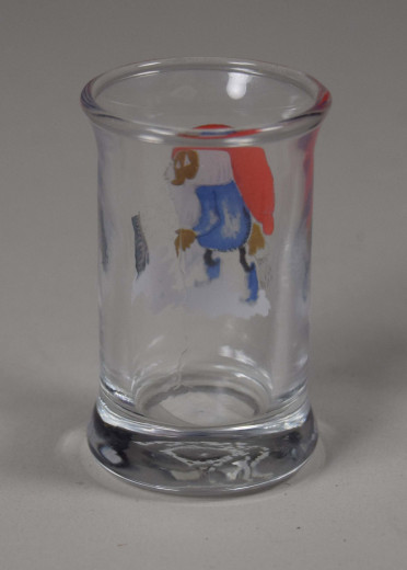 Holmegaard, Schnapsglas Nisse met kat