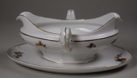 Krautheim & Adelberg, tableware nn; gravy boat with att. underplate