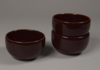 bowl, unknown - lot of three