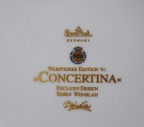 Rosenthal, Wandteller Concertina