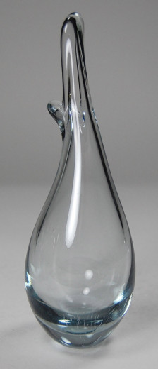 Holmegaard, beak-shaped vase Beak