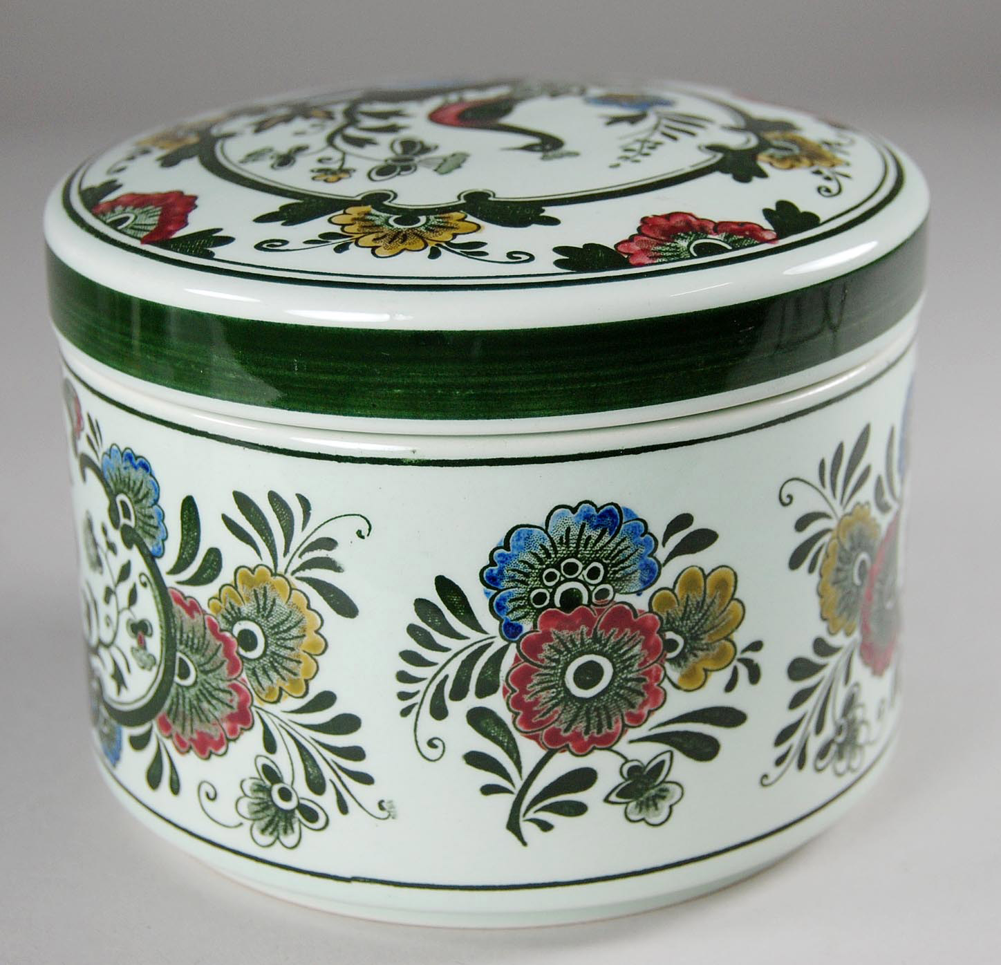 Villeroy & Boch, "Paon"; Deckeldose
